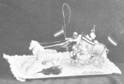 Dieses Foto stammt aus der Speisekarte des Cafés von 1905. Es zeigt eine Eisform: &quot;Zweigespann, von Mk 10,- an&quot;